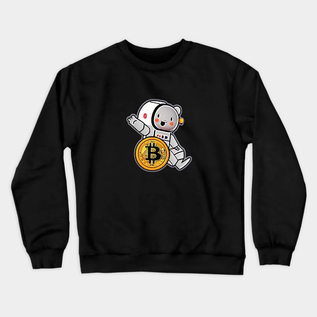 bebe astronaut Crewneck Sweatshirt by ElArrogante